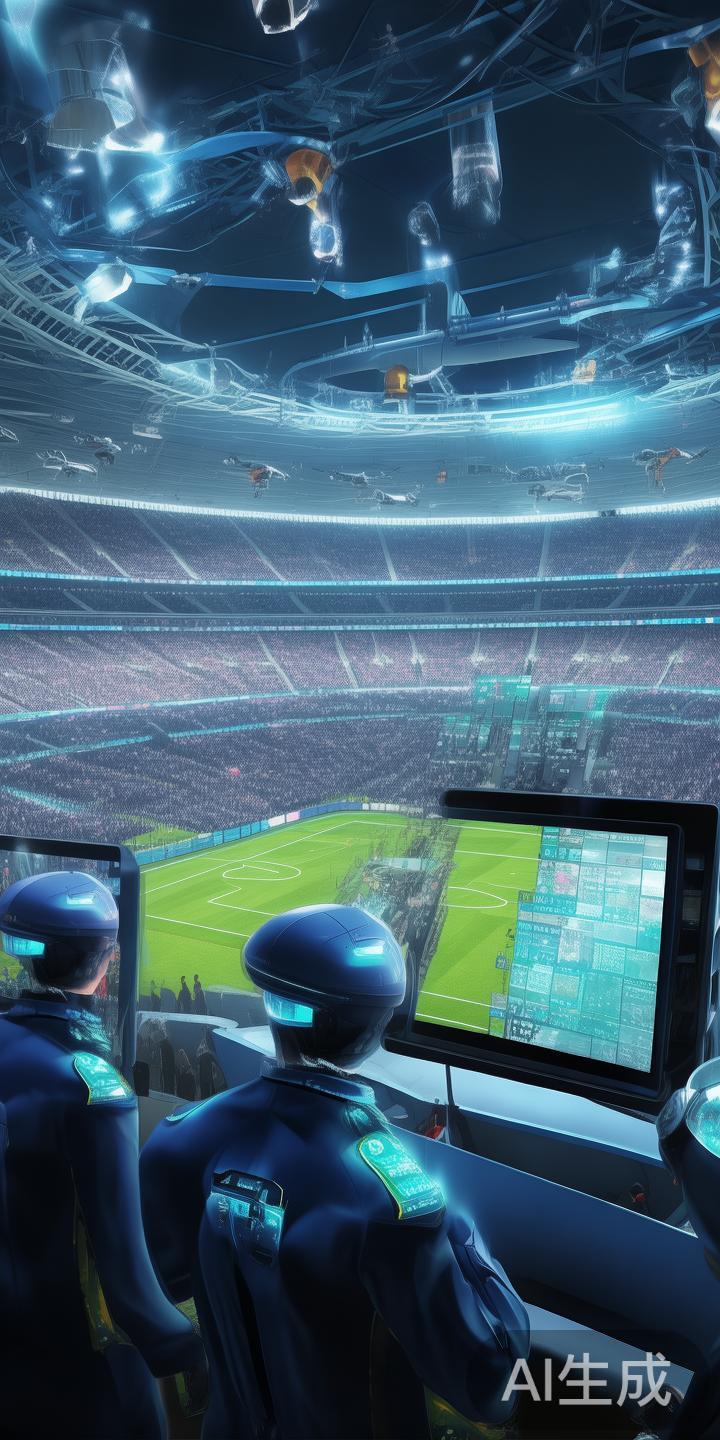 赛事安全与管理的智能防控
融合物联网技术，实时监